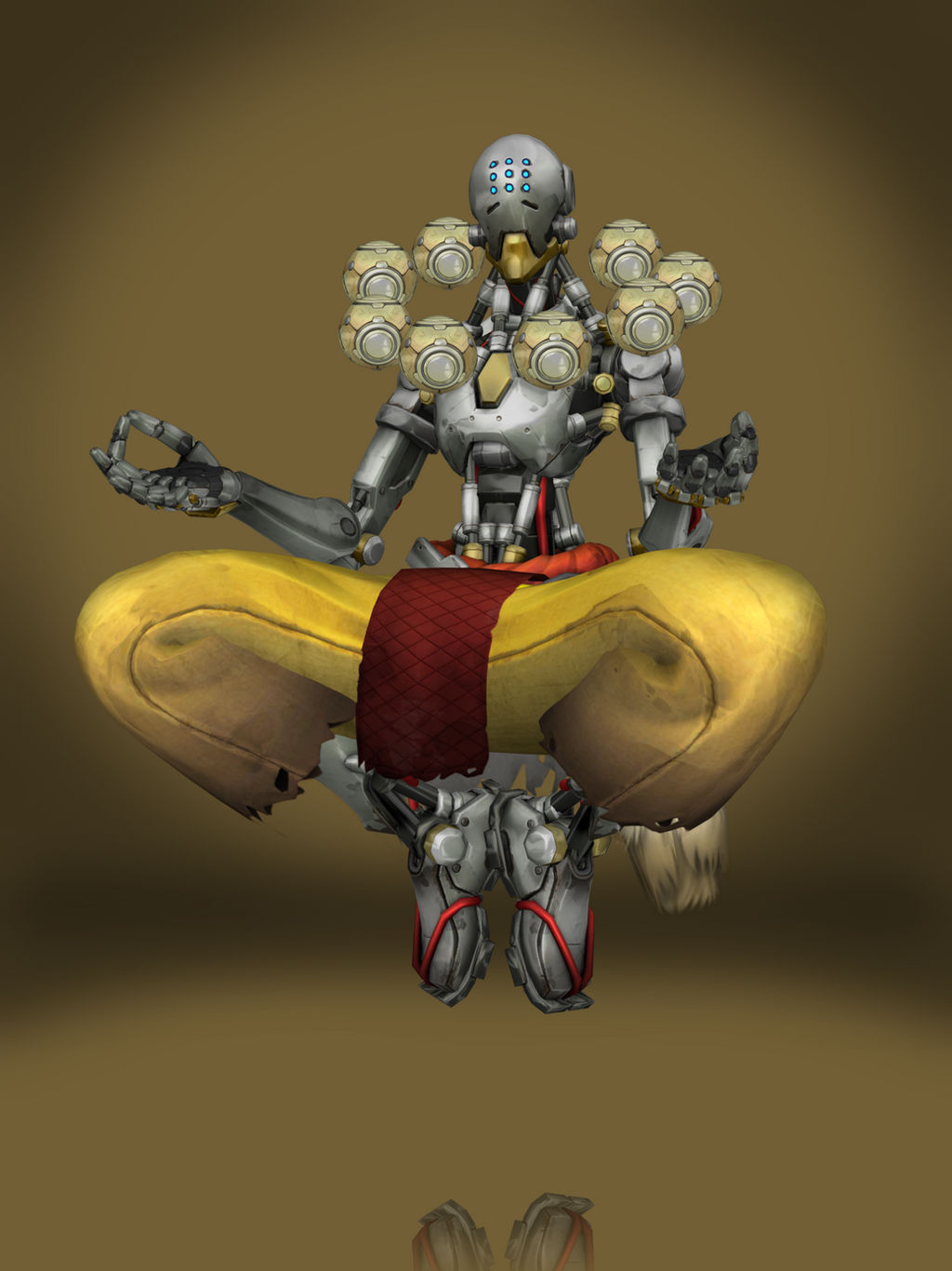 Zenyatta Blank Meme Template