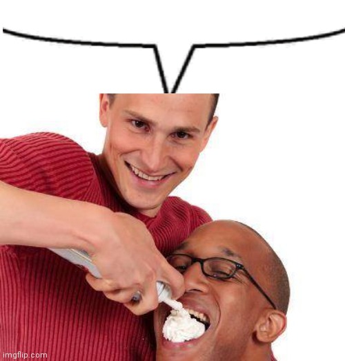 weird guy  whipped cream | image tagged in weird guy whipped cream | made w/ Imgflip meme maker