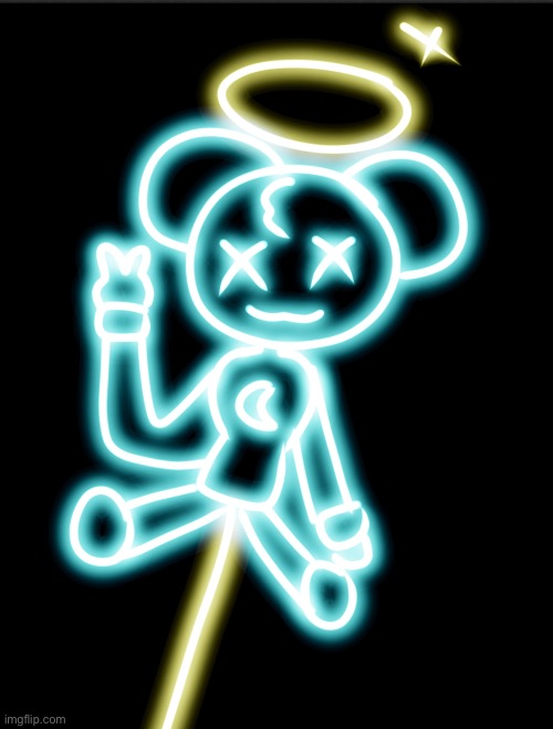 Kindly introduce yourself to neon sky | image tagged in neon sky | made w/ Imgflip meme maker
