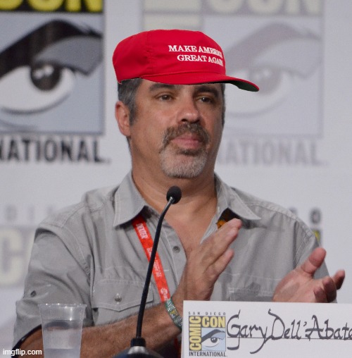 Maga Booey | image tagged in baba booey,howard stern,blank red maga hat | made w/ Imgflip meme maker