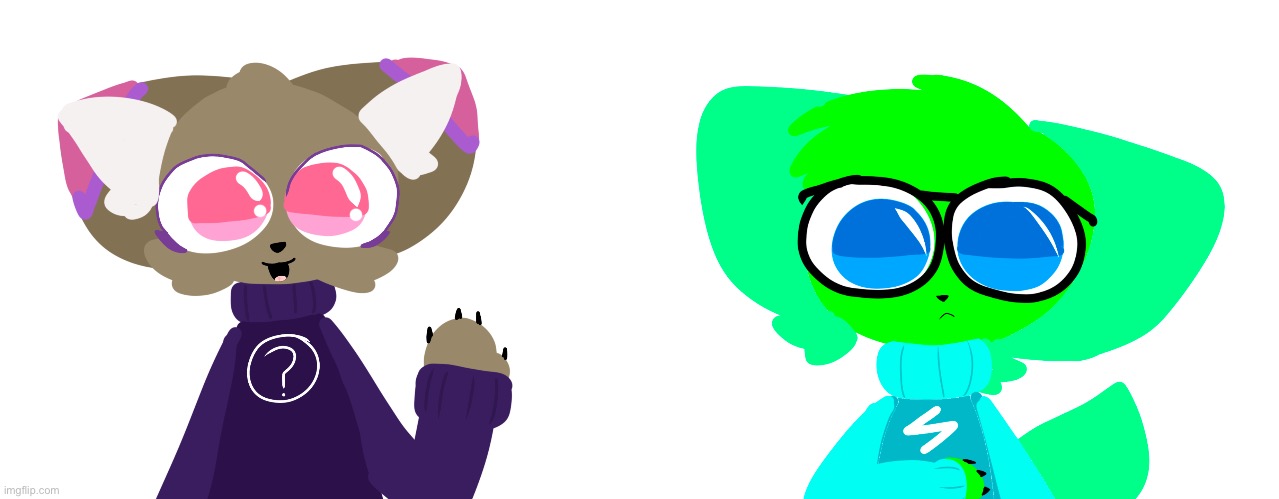 image tagged in fuschia my second character | made w/ Imgflip meme maker