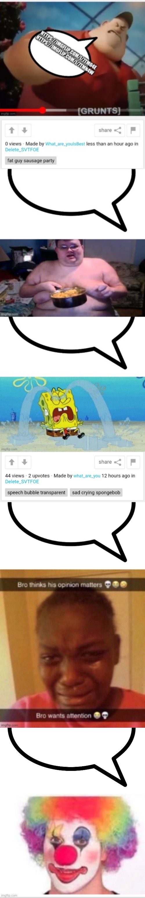 image tagged in speech bubble transparent,memes,clown applying makeup | made w/ Imgflip meme maker