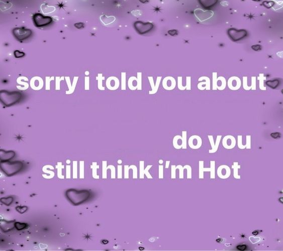 High Quality do you still think i'm hot Blank Meme Template