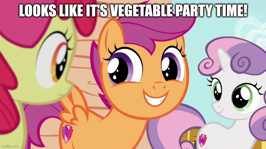 LOOKS LIKE IT'S VEGETABLE PARTY TIME! | made w/ Imgflip meme maker