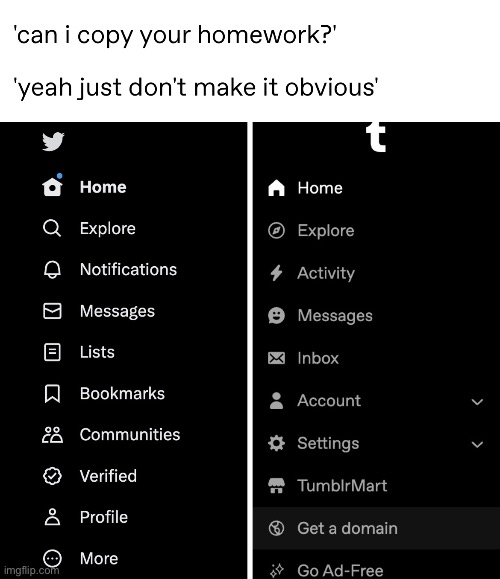 Before anyone says anything, I actually don’t use twitter | image tagged in memes,random bullcrap,funny | made w/ Imgflip meme maker