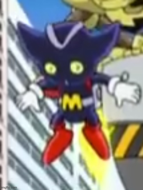 demon thing | image tagged in bokkun curious | made w/ Imgflip meme maker