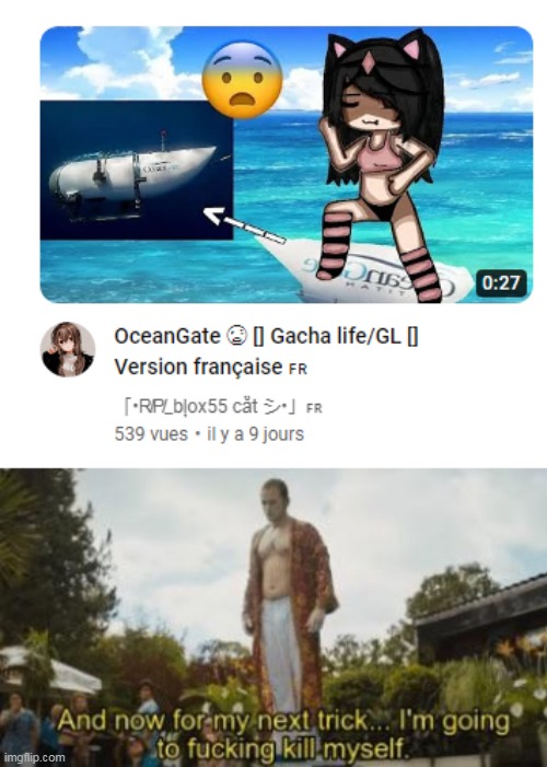 image tagged in and for my next trick im going to f-ing kill myself | made w/ Imgflip meme maker