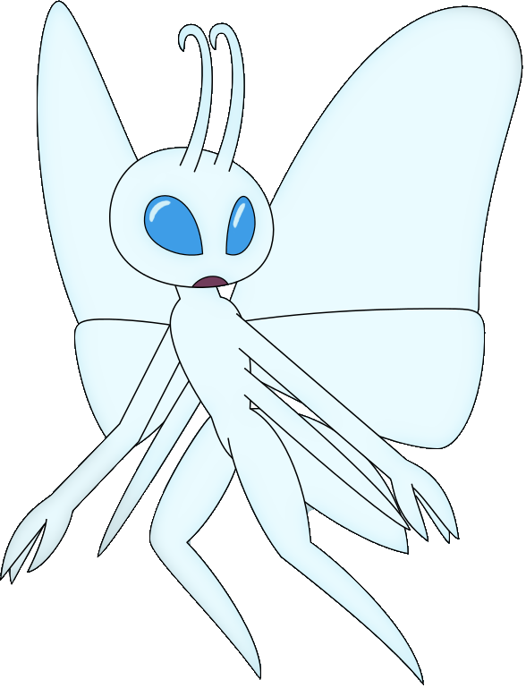 High Quality Hawkmoth's White Fairy (Male) Blank Meme Template