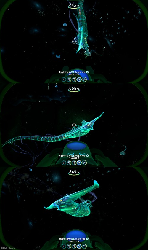 Got some images of the ghost leviathan from subnautica | image tagged in ghost leviathan,subnautica,gaming | made w/ Imgflip meme maker