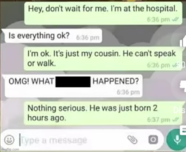 lol they actually thought he was dead | image tagged in cousin,hospital,speaker,walking,funny,funny texts | made w/ Imgflip meme maker
