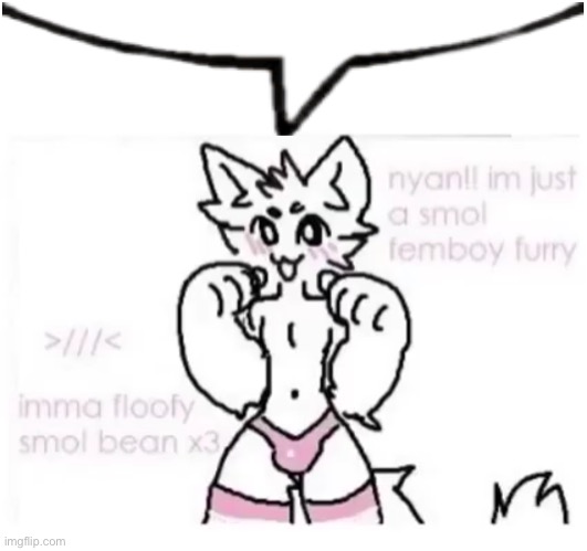 Furry Speech bubble | image tagged in furry speech bubble | made w/ Imgflip meme maker