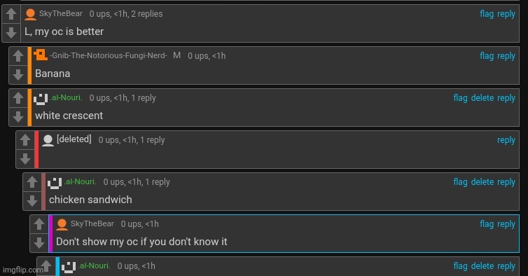 definitely didn't sent gore and immediately deleted it | made w/ Imgflip meme maker