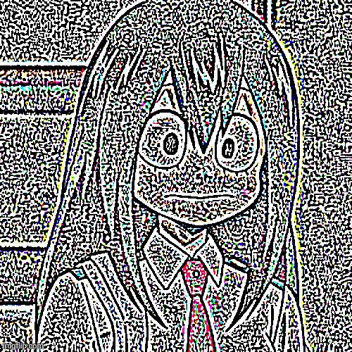 She drank the McDonald's Sprite | image tagged in tsuyu asui | made w/ Imgflip meme maker