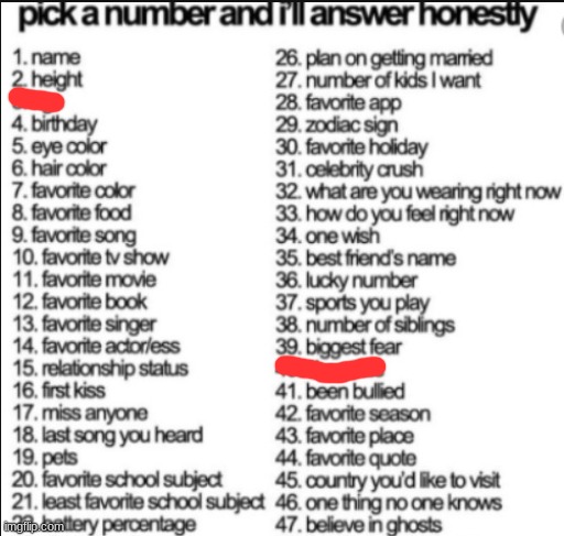 After all, why not? I saw a few others doing so... | image tagged in pick a number and i'll answer honestly | made w/ Imgflip meme maker