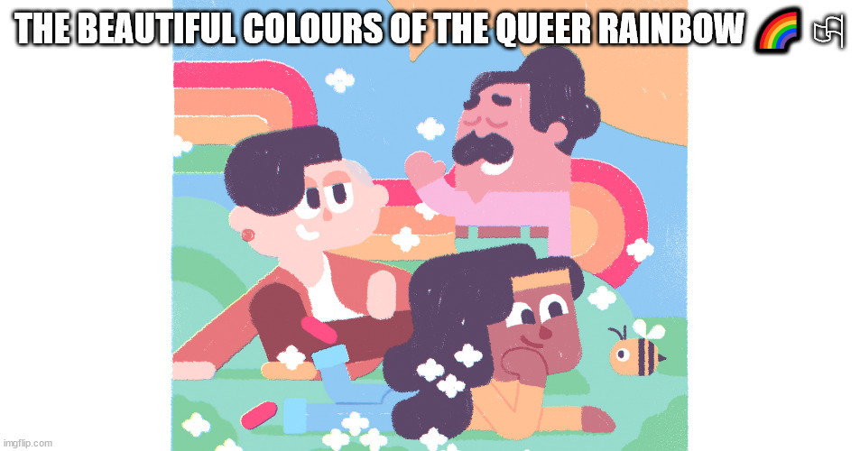 Neil Tenant will not die this week | THE BEAUTIFUL COLOURS OF THE QUEER RAINBOW 🌈 🏳‍ | image tagged in brian may will not die this year | made w/ Imgflip meme maker