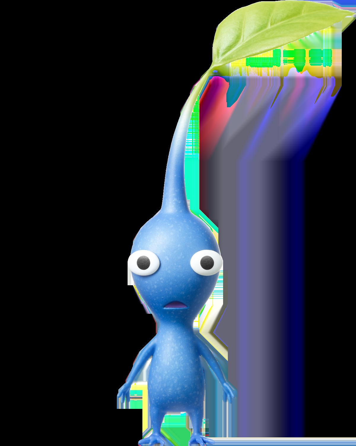 High Quality blue pikmin Blank Meme Template