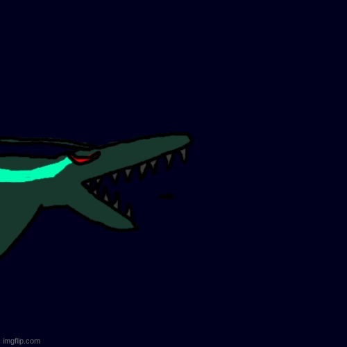Go too deep into Reninian seas and you will find creatures incomprehensible. (a scene from my alien world) | made w/ Imgflip meme maker