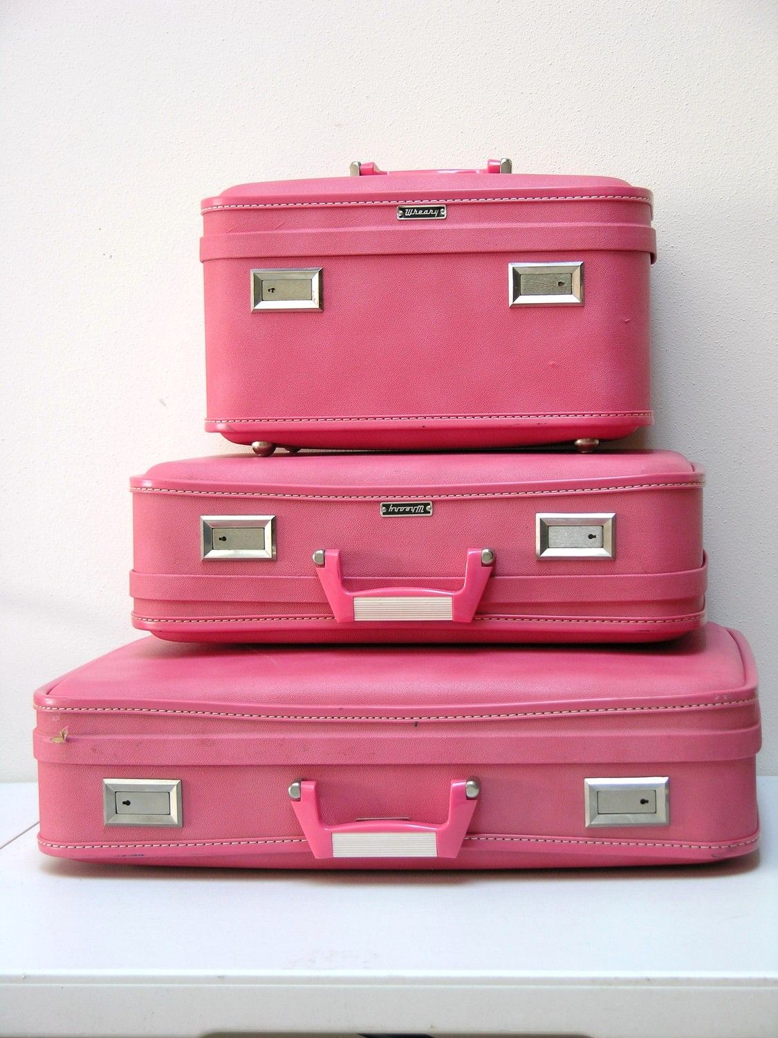 Pink Luggage Blank Meme Template