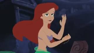 ariel saying hi Blank Meme Template