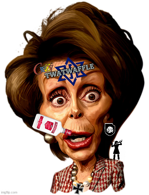 pELOSI | 𝕋𝕎𝔸𝕋𝕎𝔸𝔽𝔽𝕃𝔼 | made w/ Imgflip meme maker