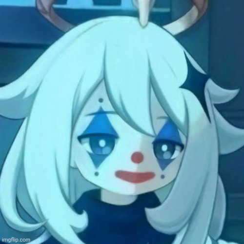 Paimon Clown | image tagged in paimon clown | made w/ Imgflip meme maker