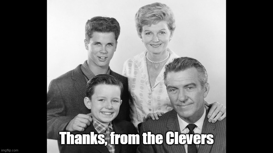 Thanks, from the Clevers | made w/ Imgflip meme maker