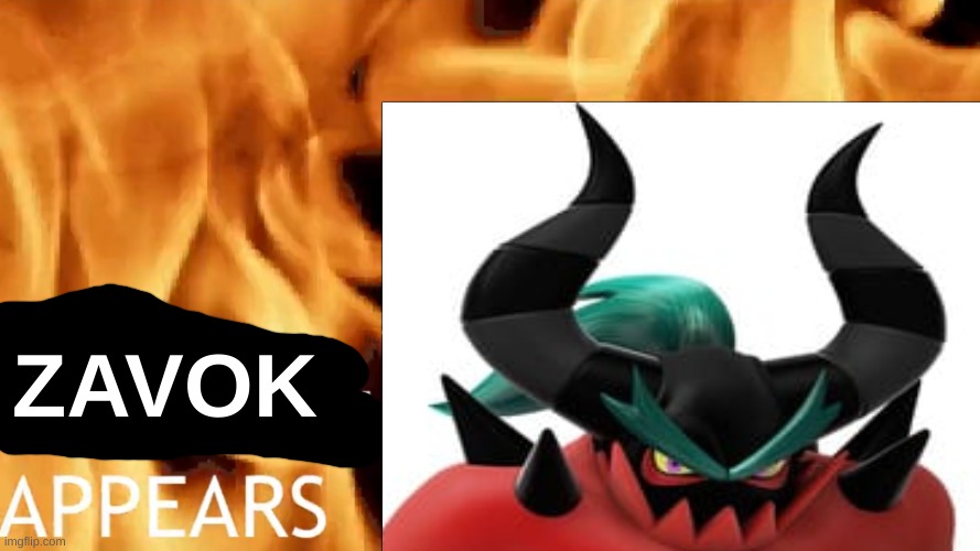 sonic forces ost reference | ZAVOK | image tagged in the skeleton appears | made w/ Imgflip meme maker