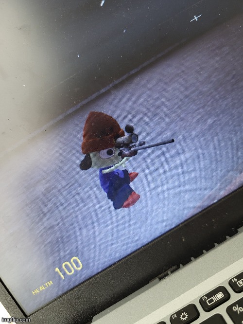 original image of parappa sniper | made w/ Imgflip meme maker