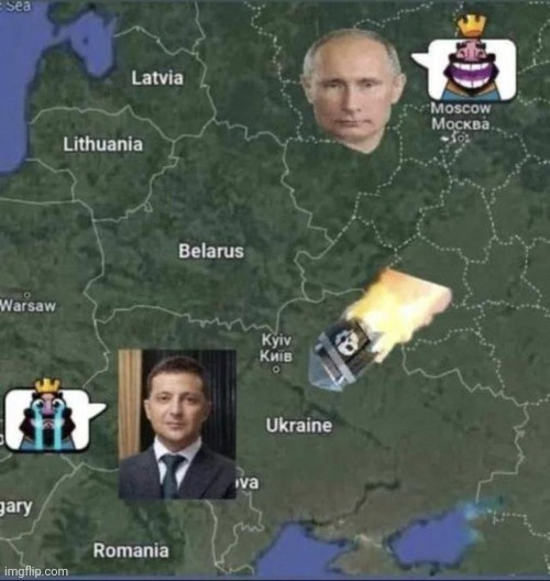 Russia nuking ukraine clash royale | image tagged in russia nuking ukraine clash royale | made w/ Imgflip meme maker