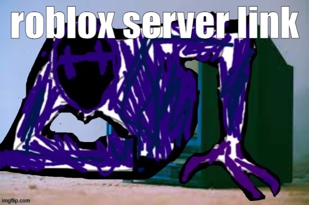 Glitch tv | roblox server link | image tagged in glitch tv | made w/ Imgflip meme maker
