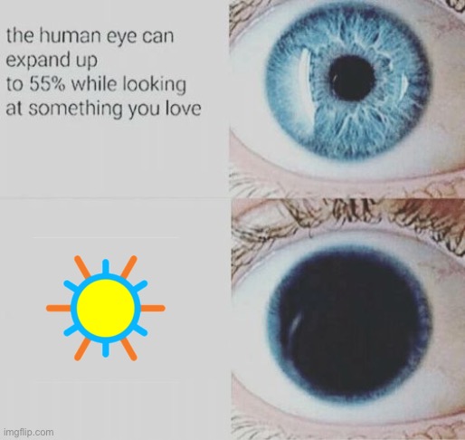 I really want that icon!!! | image tagged in eye pupil expand | made w/ Imgflip meme maker