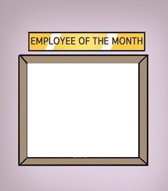 High Quality Employee of the Month Blank Meme Template