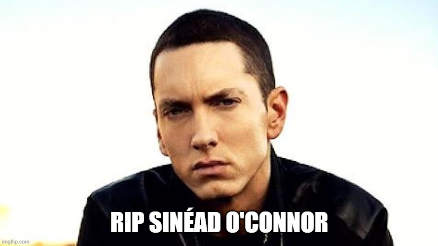Sinéad O'Connor | RIP SINÉAD O'CONNOR | image tagged in rip | made w/ Imgflip meme maker