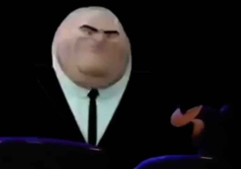 High Quality kingpin and mickey Blank Meme Template