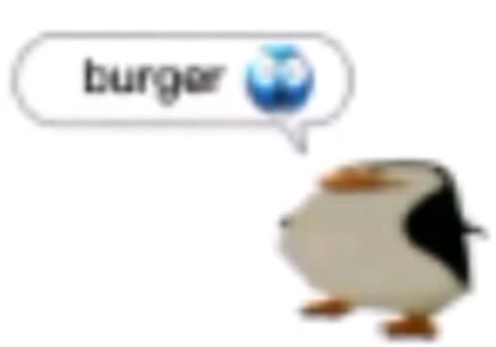 burger :0 Blank Meme Template