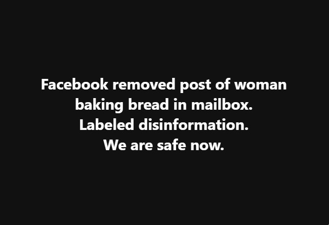 BREAKING NEWS: Saved by Facebook AGAIN! | image tagged in facebook censorship,disinformation,unpopular opinion,facebook sucks,out of touch with reality,alternate reality | made w/ Imgflip meme maker
