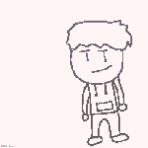 I got art made of my oc by a random guy in the physics game | made w/ Imgflip meme maker