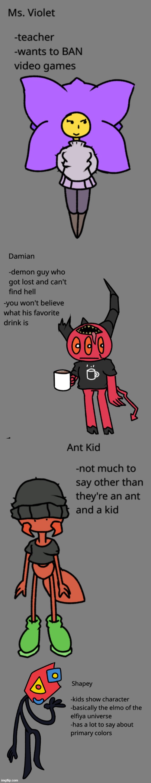 random charactervevs sbs | made w/ Imgflip meme maker