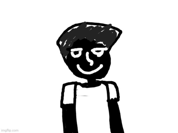 Drew him on the draw tool, looking dumb as hell? | made w/ Imgflip meme maker