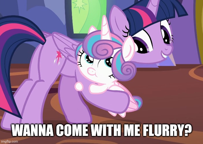 WANNA COME WITH ME FLURRY? | made w/ Imgflip meme maker