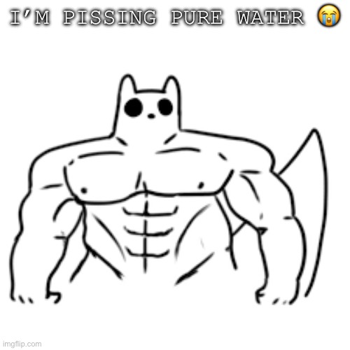 gain world | I’M PISSING PURE WATER 😭 | image tagged in gain world | made w/ Imgflip meme maker