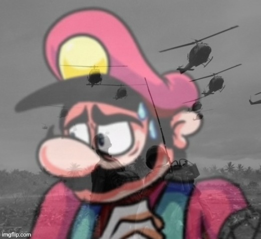 Mario Vietnam Flashbacks | image tagged in mario vietnam flashbacks | made w/ Imgflip meme maker