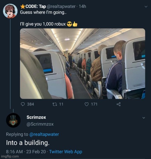 #2,935 | image tagged in comments,cursed,plane,guess,911,building | made w/ Imgflip meme maker