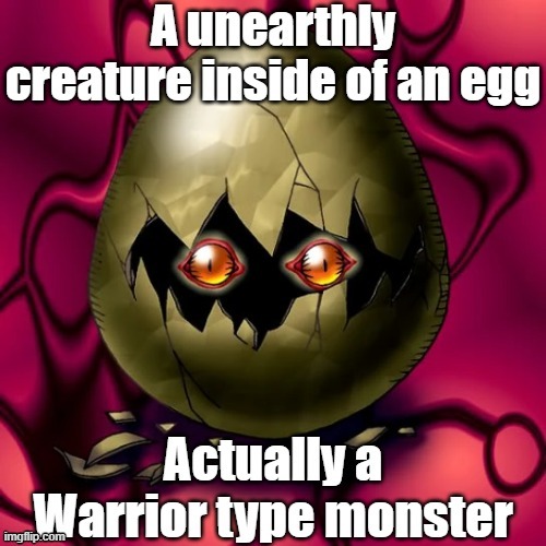 Misleading monster type 54 | image tagged in yugioh | made w/ Imgflip meme maker