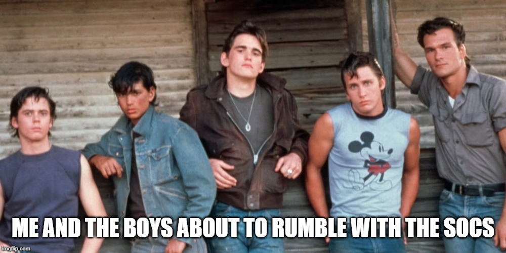 The Outsiders Imgflip