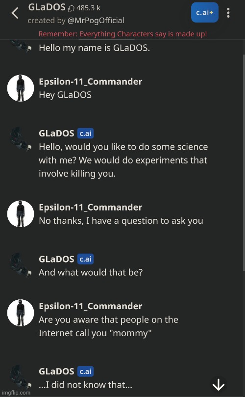 I had to inform her of the simps | made w/ Imgflip meme maker