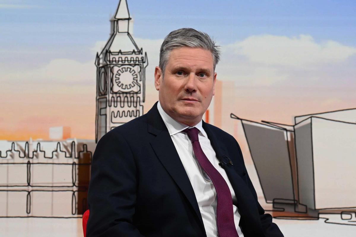 High Quality Starmer BBC Blank Meme Template