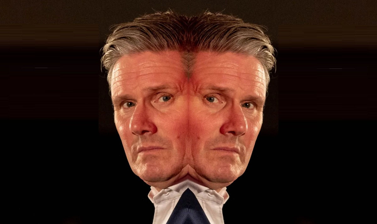 High Quality Starmer 2 face Blank Meme Template