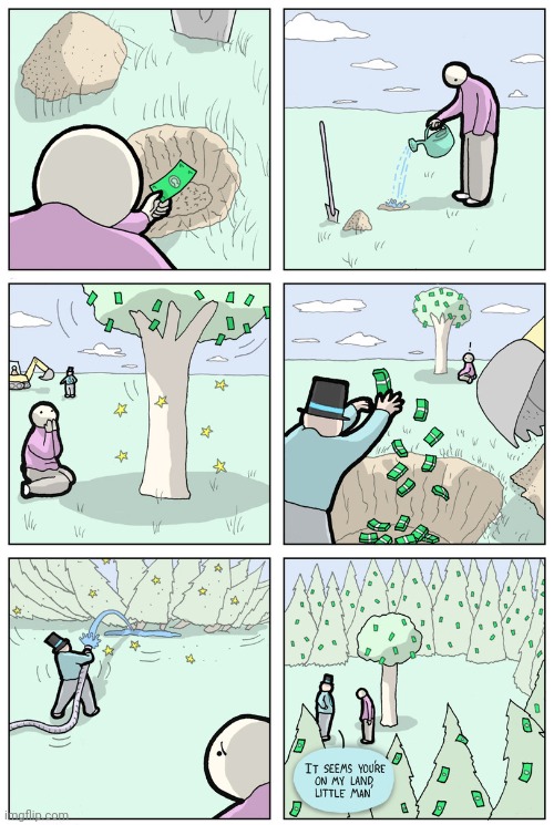 Money trees | image tagged in money tree,money,trees,cash,comics,comics/cartoons | made w/ Imgflip meme maker