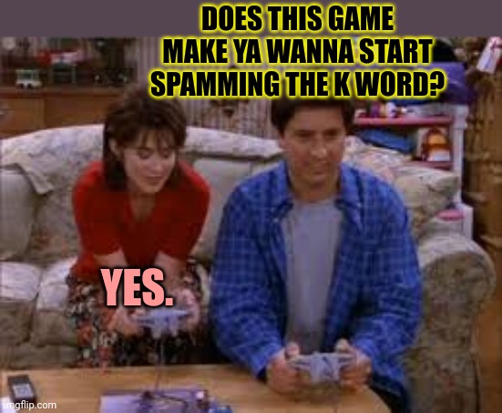 MSMG lore | DOES THIS GAME MAKE YA WANNA START SPAMMING THE K WORD? YES. | image tagged in k word,msmg,lore,rayman | made w/ Imgflip meme maker